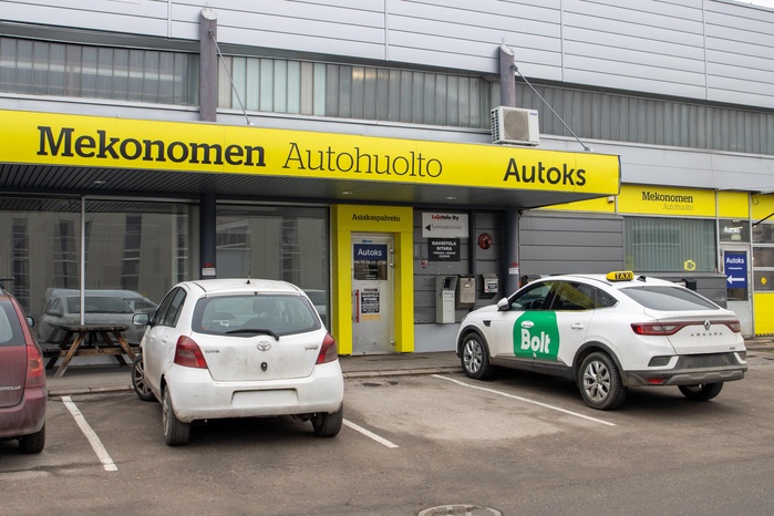 Kuva autohuoltoliikkeestä Mekonomen Malmi Helsinki